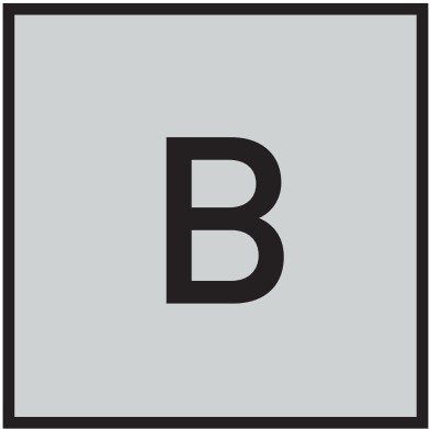 B